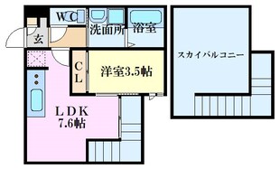 Grandtic R.I青崎の物件間取画像